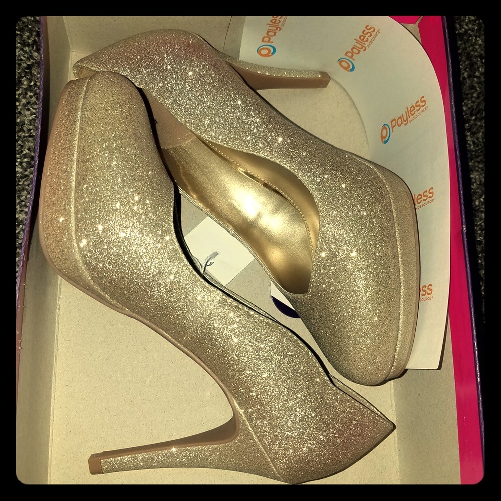 Fioni glitter heels